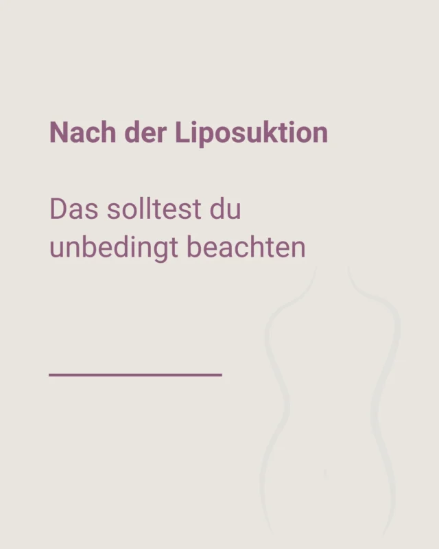 Der Eingriff ist geschafft – doch für ein gutes Ergebnis ist vor allem eines entscheidend: die Zeit danach. Was nach einer Liposuktion wirklich wichtig ist, verraten wir dir hier. 🩹

Das A und O ist zunächst die Kompressionskleidung. Sie unterstützt den Körper dabei, Schwellungen zu reduzieren, das Gewebe an die neue Kontur anzupassen und sich gleichmäßig zurückzubilden. Wichtig dabei: Sie sollte konsequent und über den vom Arzt empfohlenen Zeitraum getragen werden – auch wenn es anfangs unbequem erscheint. Wer sie zu früh weglässt, riskiert ein unregelmäßigeres Ergebnis.

Genauso entscheidend ist körperliche Schonung. In den ersten Wochen nach dem Eingriff sollten Sport, schweres Heben sowie Sauna- und Sonnenbesuche pausiert werden. Der Körper befindet sich in einer sensiblen Heilungsphase, und zu frühe Belastung kann den Prozess spürbar verzögern oder sogar Komplikationen begünstigen.

Auch das Trinkverhalten spielt eine größere Rolle, als viele zunächst denken: Ausreichend Flüssigkeit unterstützt den Körper dabei, überschüssige Gewebeflüssigkeit abzutransportieren und Schwellungen schneller abklingen zu lassen. In Kombination mit einer leichten, ausgewogenen Ernährung hilft das dem gesamten Heilungsprozess.

Und schließlich: Die Nachsorgetermine sind kein optionales Extra, sondern ein fester Bestandteil der Behandlung. Sie ermöglichen es, den Heilverlauf fachgerecht zu beurteilen, frühzeitig auf Auffälligkeiten zu reagieren und dir bei Unsicherheiten direkt Antworten zu geben. Statt zuhause abzuwarten, lohnt es sich immer, offene Fragen direkt anzusprechen.

Ein gutes Ergebnis entsteht also nicht allein im OP, sondern vor allem durch das, was danach passiert – Geduld, Disziplin und die enge Begleitung durch dein Behandlungsteam sind hier der Schlüssel. 💪

📩 Du hast Fragen zur Nachsorge nach deiner Liposuktion? Schreib uns gerne in die Kommentare

#SchlossparkKlinik #liposuktion