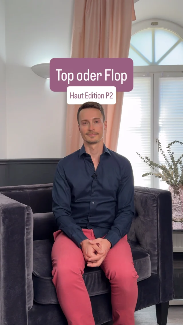 Top oder Flop – unsere Haut-Edition geht in die zweite Runde! 👀

Unser Arzt Dr. Beescho bewertet verschiedene Aussagen rund um Haut, Hautpflege und ästhetische Behandlungen. Was ist aus medizinischer Sicht sinnvoll – und was fällt bei ihm eindeutig durch?

Denn gerade beim Thema Haut begegnen uns ständig neue Empfehlungen, Behandlungsmethoden und vermeintliche Geheimtipps. Dabei ist nicht alles, was gut klingt oder gerade im Trend liegt, auch automatisch eine gute Idee.

In unserem Reel stellen wir Dr. Beescho deshalb verschiedene Aussagen zum Thema vor und er entscheidet: Top oder Flop? ✨

Dabei gilt natürlich: Haut ist individuell. Welche Pflege oder Behandlung tatsächlich sinnvoll ist, hängt immer von der persönlichen Ausgangssituation und den Bedürfnissen der Haut ab.

📲 Folge uns für mehr Wissen rund um Haut, ästhetische Medizin und plastisch-ästhetische Chirurgie.

#schlossparkklinik